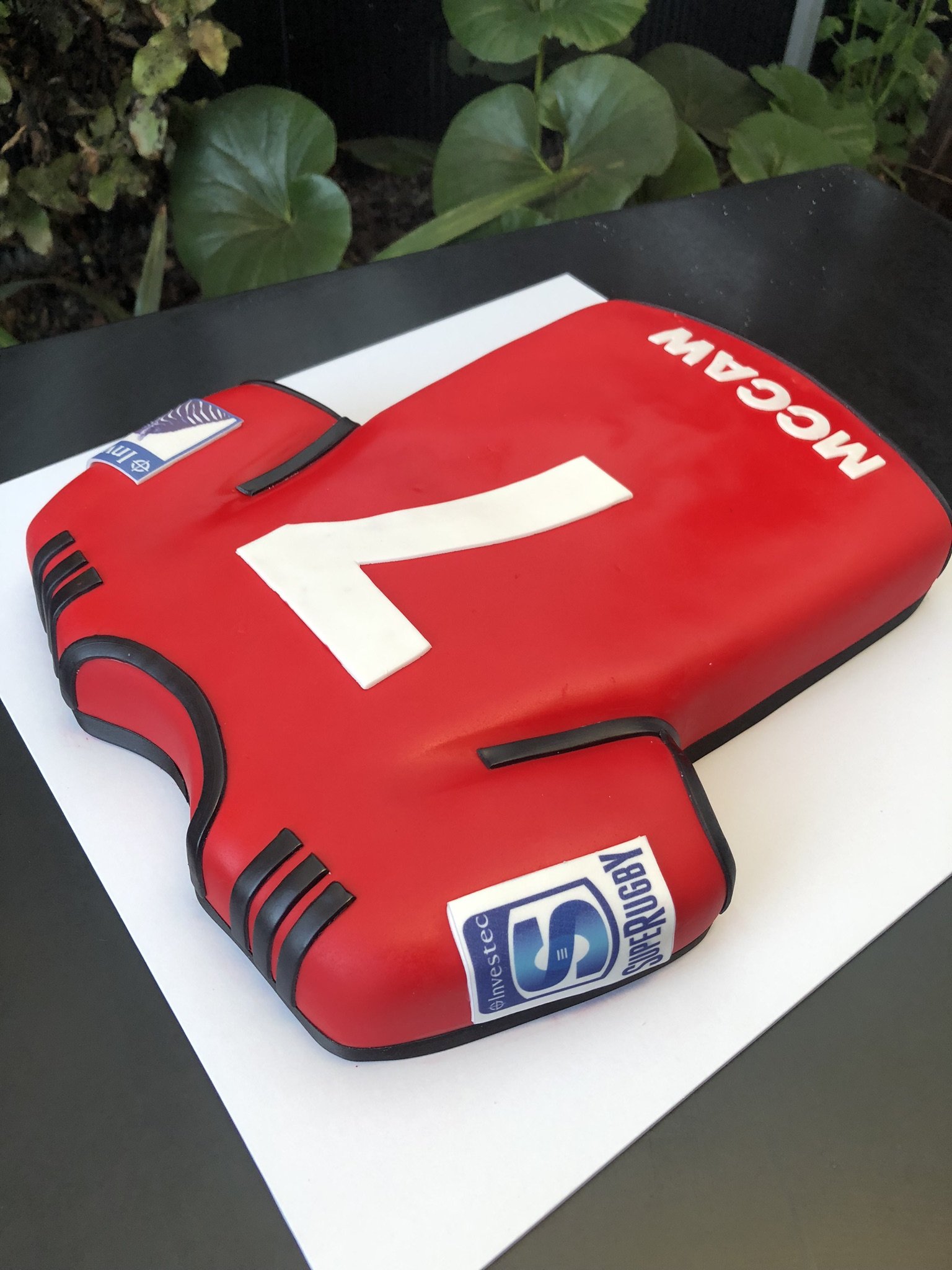 Rugby Jersey Cake - Kidd's Cakes & Bakery