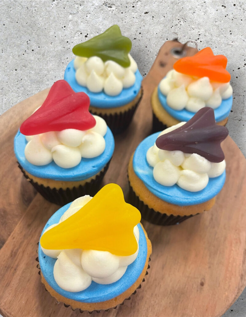 Aeroplane Cupcakes