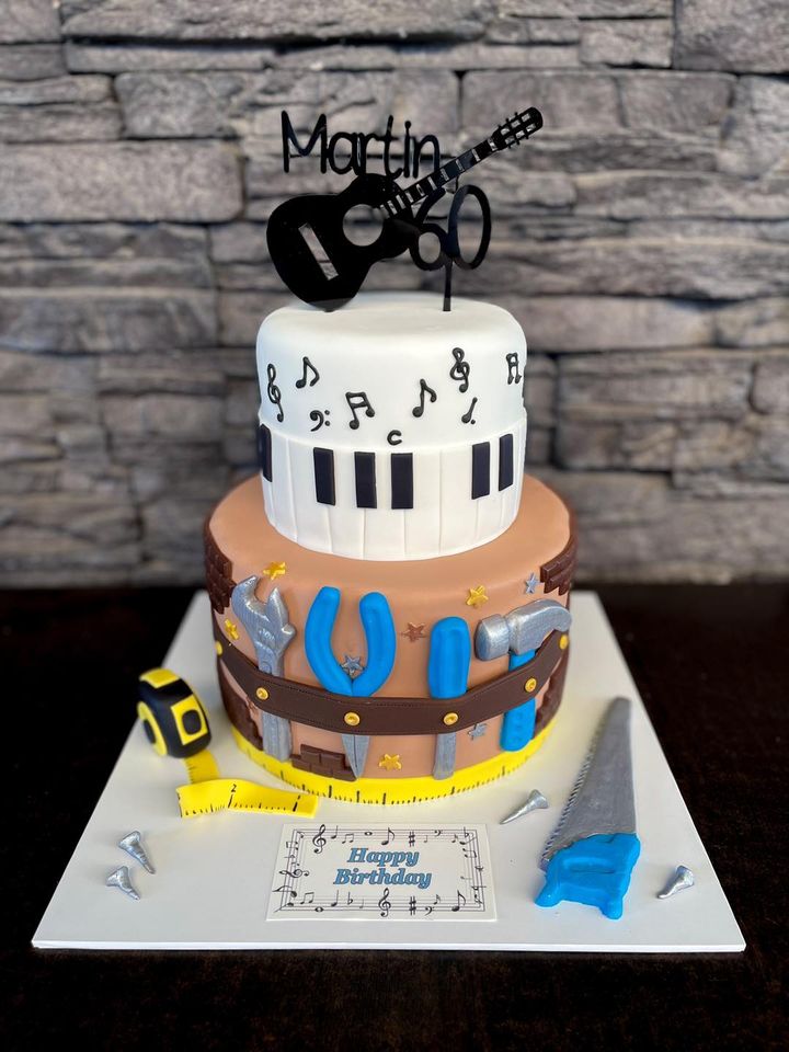 Boby Builder Birthday Cake - Gym Lover Cake by Pastryperfection.pk
