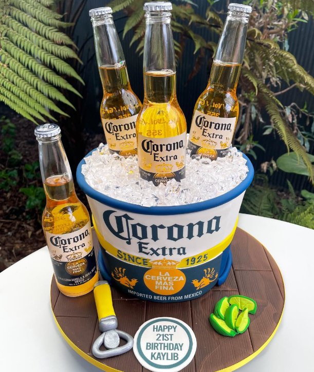 Adult Birthday Cakes | Beer can cakes, Beer cake, Alcohol cake