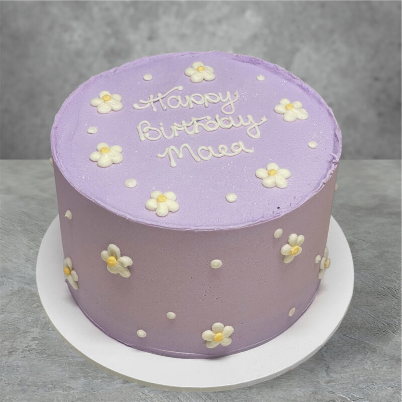 Daisy Buttercream Cake