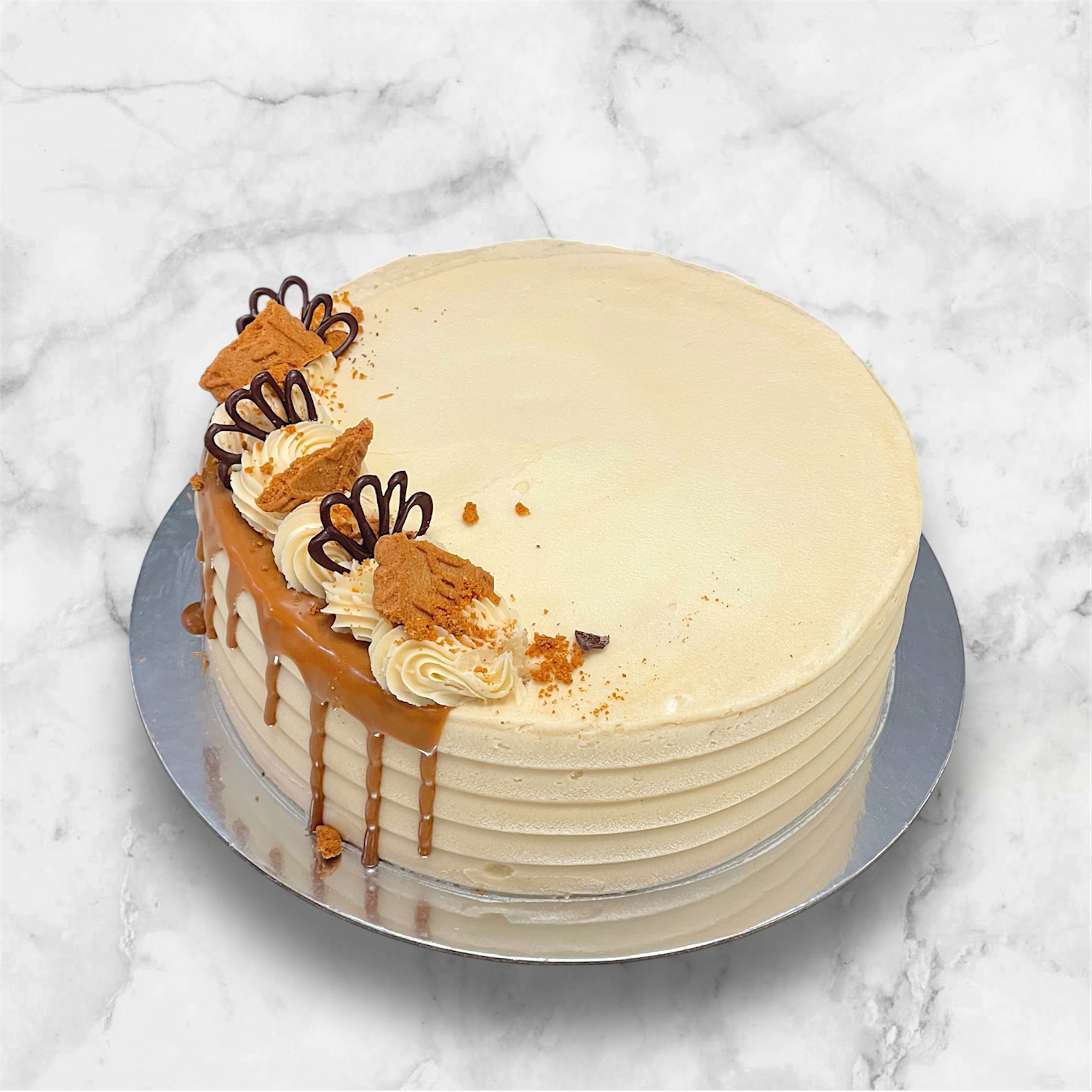 Biscoff Caramel Cake